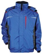 Работно ватирано яке PRISMA WINTER синьо/черно - Image 2