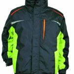 Работен зимен комплект PRISMA WINTER сиво/зелено