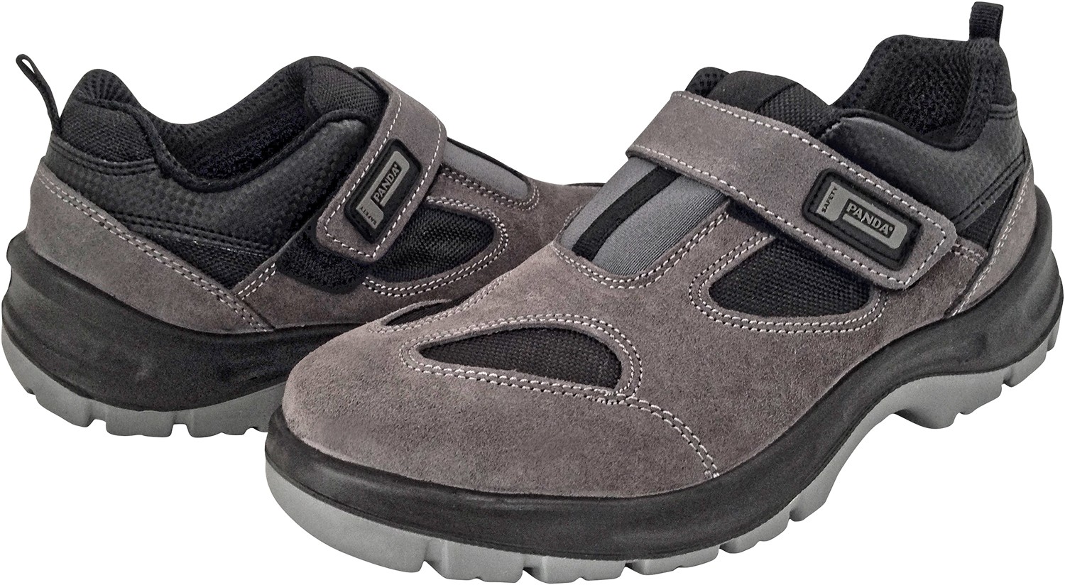 tbps-1039-1537 Сандал от велур PANDA с композитно бомбе S1 - Image 1