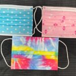 Детска трислойна маска с ластик за еднократна употреба