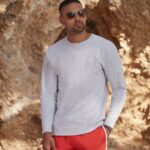 Тениска с дълъг ръкав модел VALUEWEIGHT LONG SLEEVE 84