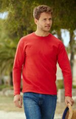 Тениска с дълъг ръкав модел VALUEWEIGHT LONG SLEEVE 84 - Image 3