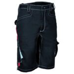 COFRA CORRIENTES Къс панталон черен/червен