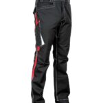 Работен панталон COFRA BARRERIO черно и червено