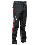 Работен панталон COFRA BARRERIO черно и червено