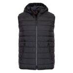 Мъжки елек с качулка  SPEEDY HOOD черен