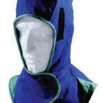 Качулка за заварчици - синя