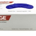 Работни ръкавици от нитрил - сини