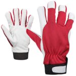 Ръкавици зимни от кожа и плат GILT WINTER