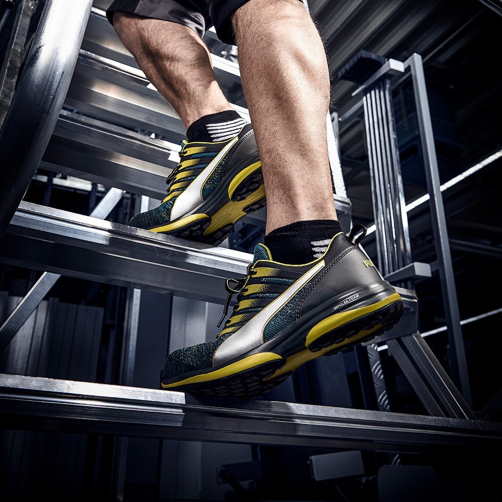 tbps-1426-2408 Работни обувки PUMA CHARGE GREEN LOW S1P ESD HRO SRC - Image 1