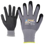 Ръкавици топени в нитрил NITRO DOTS