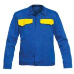 Работен комплект Арес яке и полугащеризон в син цвят - Image 2