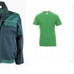 Работен комплект Asimo в зелен цвят