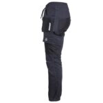 Работен панталон със спортна визия т.сив/син - Image 4