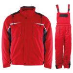 Зимен работен комплект KASTOR RED 100% памук