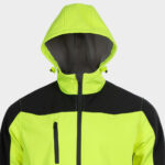 Светлоотразително софтшел яке с качулка - Image 4