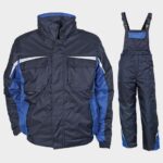 Зимен работен комплект KASTOR BLUE 100% памук