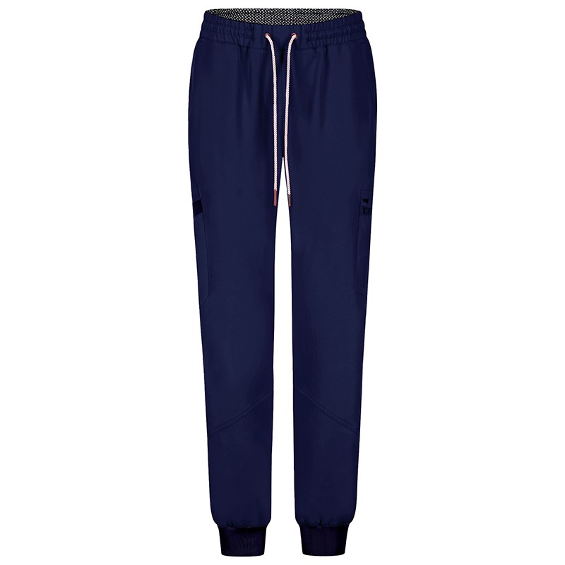 tbps-1605-3124 Медицински панталон с ластик тъмно син - Image 1