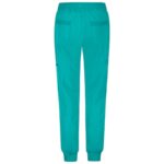 Медицински панталон с ластик петрол - Image 2