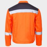 Работно яке модел COLLINS SUMMER оранжево - Image 2