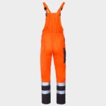 Работен полугащеризон модел COLLINS SUMMER оранжев - Image 2