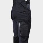 Работен полугащеризон REVOLT STRETCH BLACK/DARK GREY/GREY - Image 3