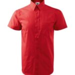 Класическа мъжка риза CHIC 207- червен