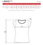 Дамска тениска с къс ръкав RESIST R02- бяла - Image 2