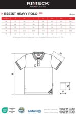 Мъжка тениска с яка RESIST POLO R20 - Image 4