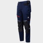 Работен панталон REVOLT STRETCH NAVY BLUE/BLACK - Image 3