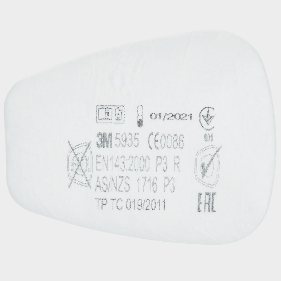 tbps-1737-3646 Сменяеми предфилтри за частици 3M 5935 - Image 1