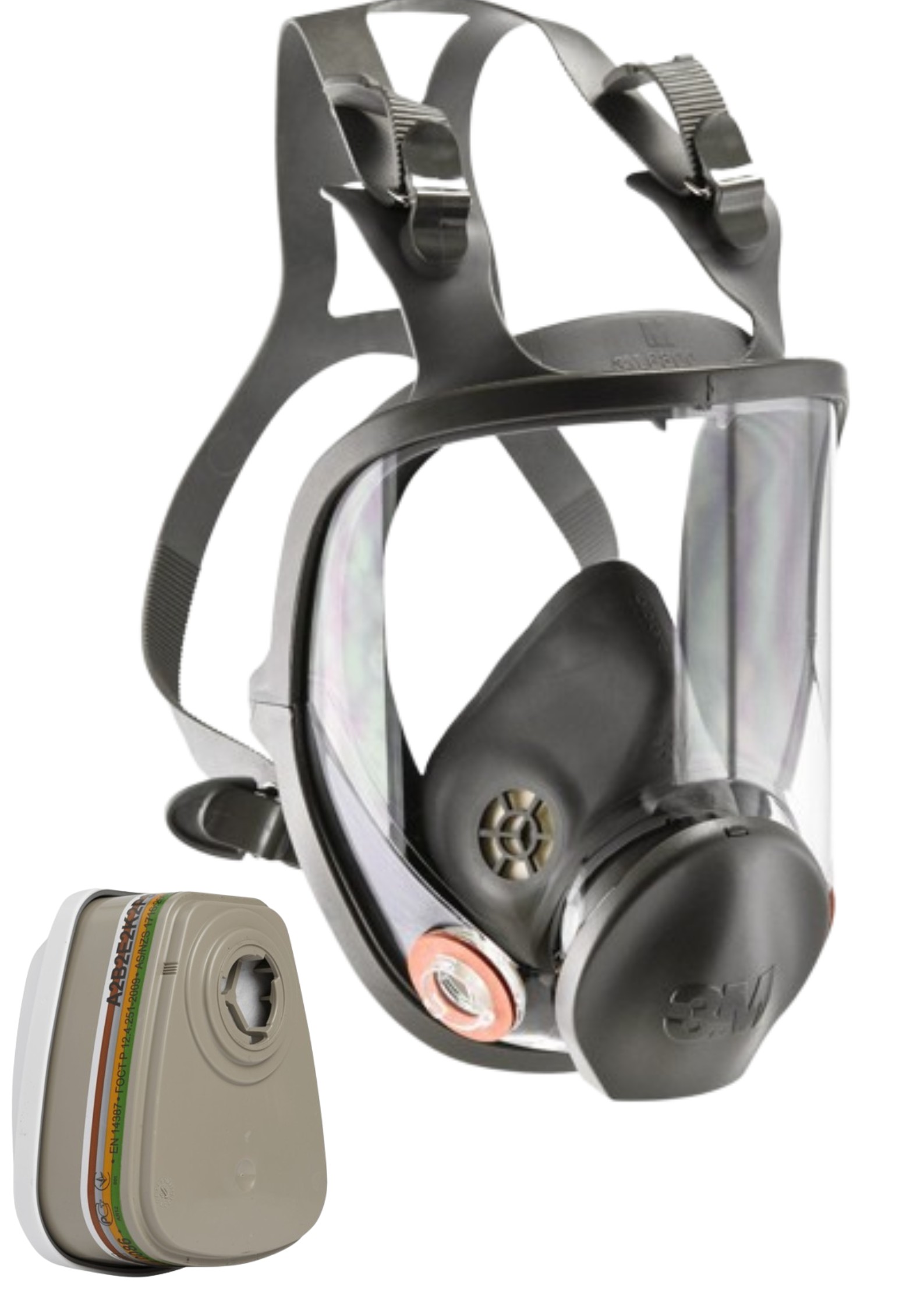 tbps-1742-3655 Пакет Целолицева маска 3M 6900 с филтри 3M 6099 A2B2E2K2HgP3R - Image 1