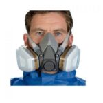 Полумаска комплект с филтри 3М 6200 - Image 2