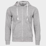 Суитшърт с качулка Remo сив меланж