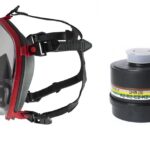 Противогаз с комбиниран химически филтър DPI Sikur