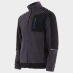 Суитшърт REVOLT FLEECE GREY/BLACK/PETROL - Image 2