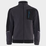 Суитшърт REVOLT FLEECE GREY/BLACK/PETROL - Image 6