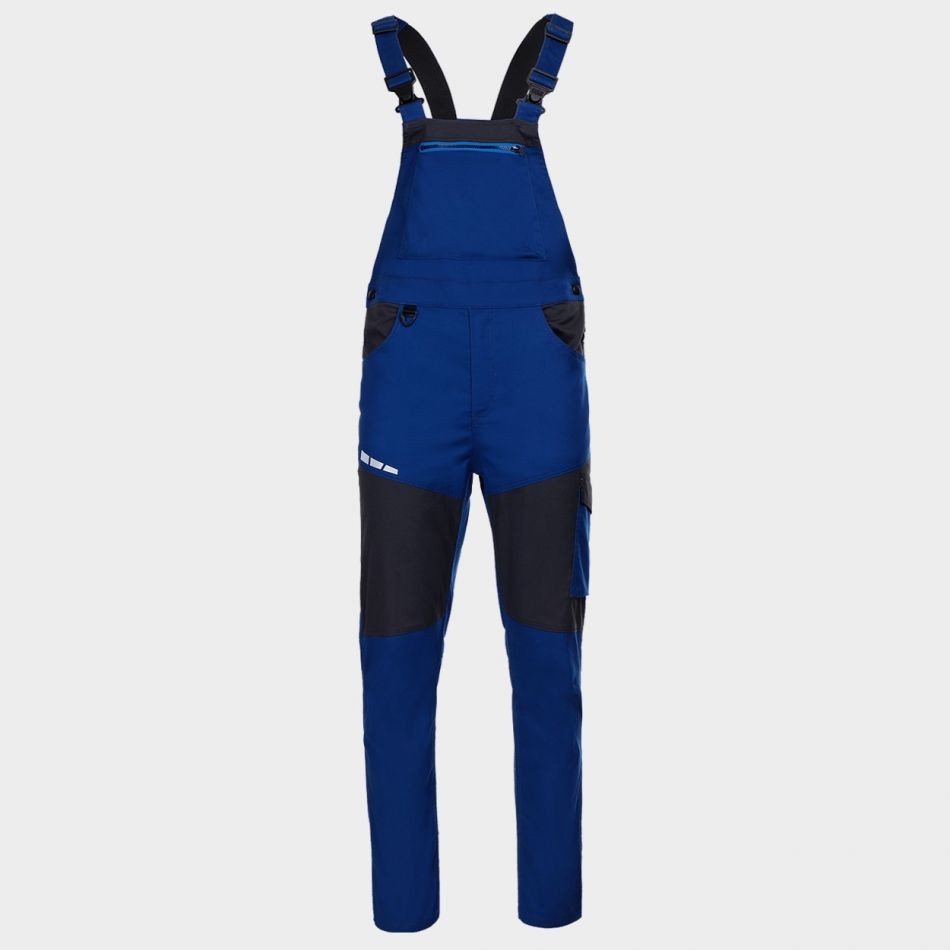 tbps-1893-4351 Работен полугащеризон EOS STRETCH син/тъмно сив - Image 1