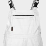 Работен полугащеризон PLUTON-S бял - Image 5