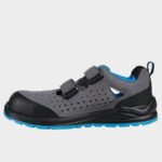 Работни сандали JETT S1PS ESD сиво/черно/синьо - Image 2