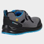 Работни сандали JETT S1PS ESD сиво/черно/синьо - Image 3