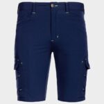 Къси работни панталони VIGOR тъмно син/зелен