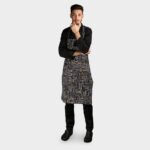 Престилка с нагръдник PETTORINA BLACK MENU