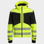 Работно софтшел яке PRISMA 2.0 HV жълто с черно