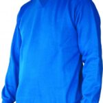 Работна блуза с дълъг ръкав TOURS синя