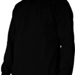 Работна блуза с дълъг ръкав TOURS черна