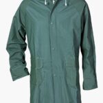 Дъждобран наметало в зелен цвят