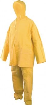 Комплект - куртка с качулка и панталон HYDRA /жълт/ - Image 2