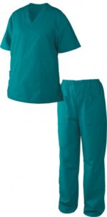 Медицински дрехи - туника с панталон M3 - зелени