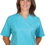 Дамски медицински комплект- тюркоаз